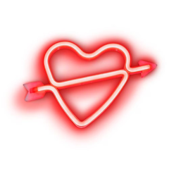 Illumina: Cupid Bow Neon Light Sign