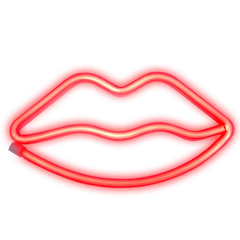 Illumina: Lips Shape Neon LED Light