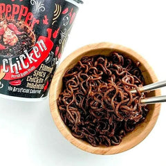 Daebak Ghost Pepper Spicy Chicken Noodles (2.83 oz) Simple Showcase 