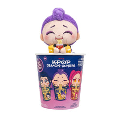 KPop Demon Hunters 4" Plush Blind Mini Rameyon Cups (1pc) Simple KPop Demon Hunters 