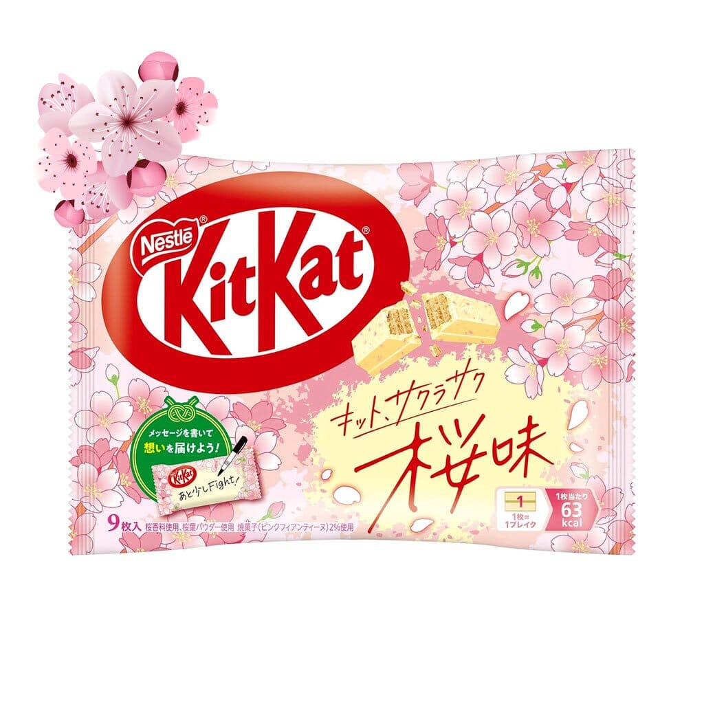 Nestlé KIT KAT Sakura Cherry Blossom Seasonal Limited Edition Simple Nestlé 