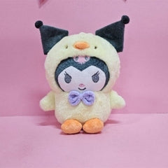 Sanrio Kuromi 10" Plush in Chick Costume Simple Hello Kitty 