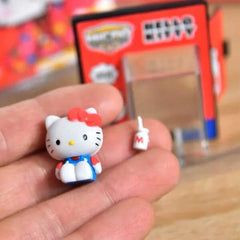 The World's Smallest Collection: World's Smallest Hello Kitty Pop Culture Micro Figures | Ships Assorted Simple Showcase 