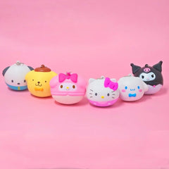 Sanrio: Hello Kitty & Friends Squishy Keyring Collectible Blind Box Simple Hello Kitty 