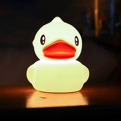 QuackerDelight: Decorative Rubber Ducky Night Light | Color Changing Simple Showcase 