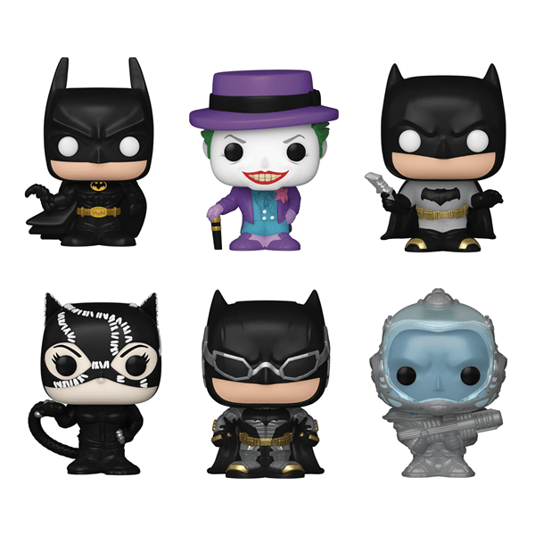 Funko Bitty Pop! DC: Batman 85th Anniversary 4-Pack (Ships Assorted) Simple Funko 