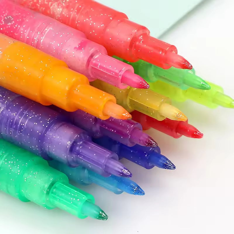 TouchHero - Glitter Pen Markers - 12pk
