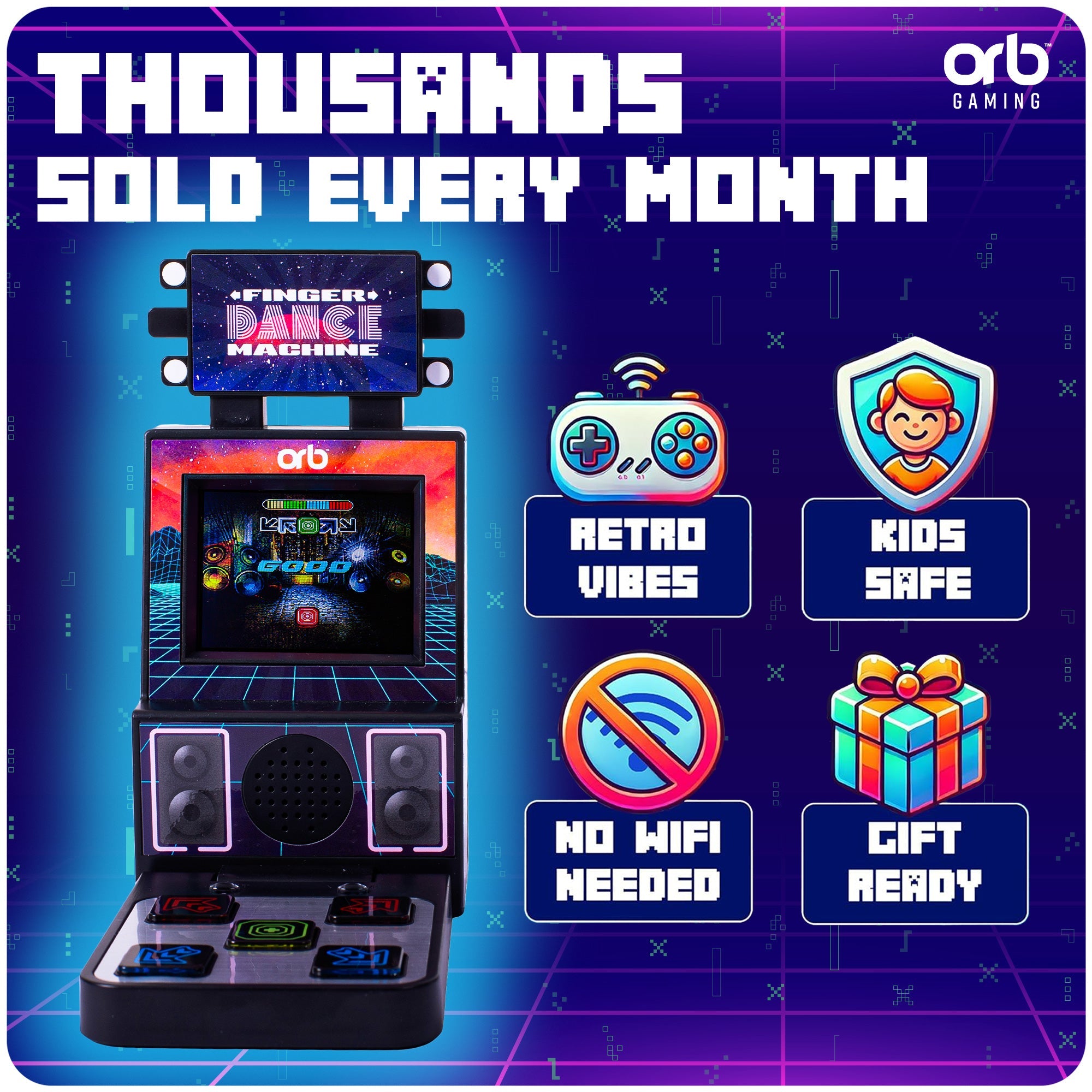 Orb: Mini Finger Dance Arcade Machine Showcase 