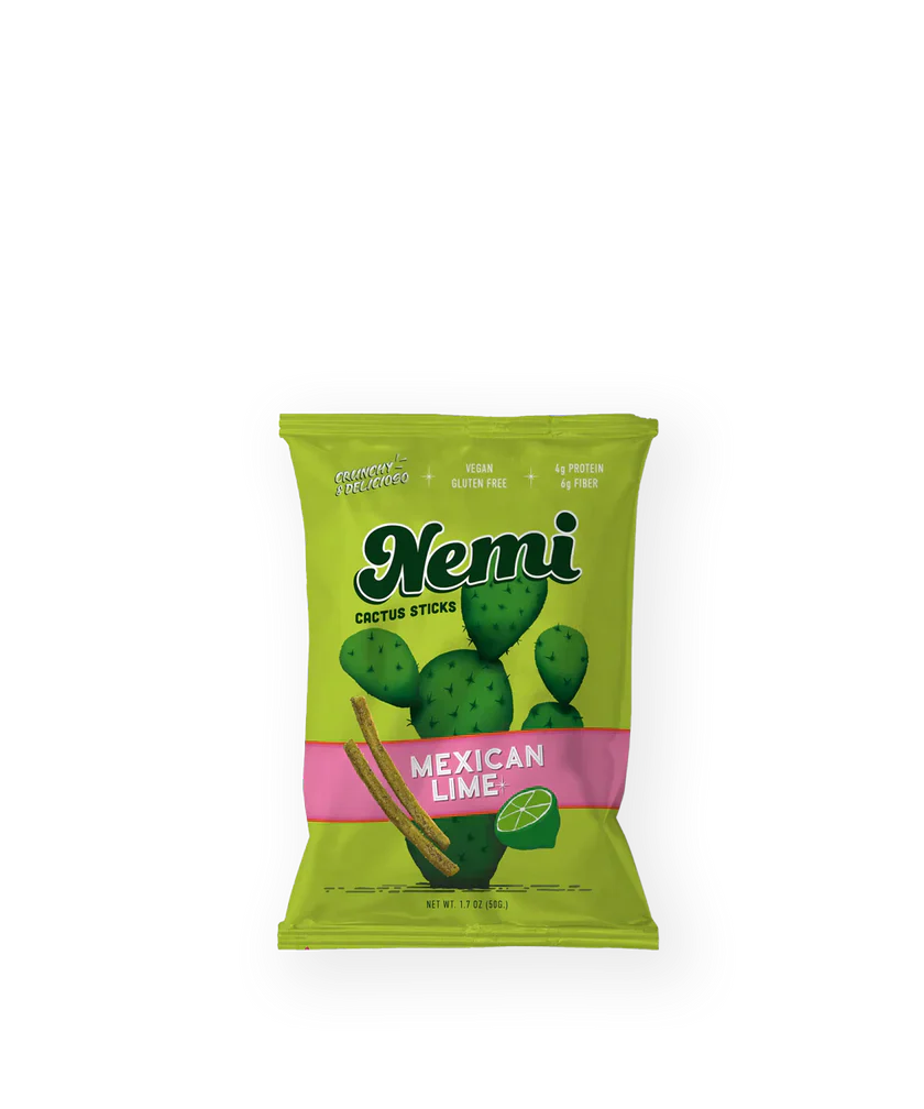 Nemi Cactus Crunchy Sticks - Mexican Lime