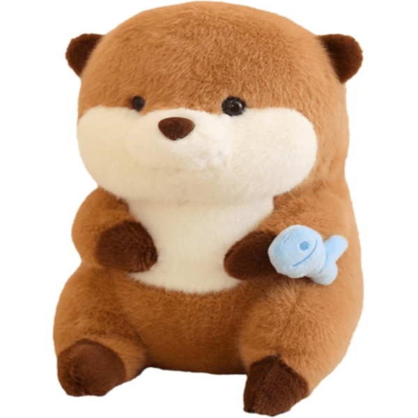 Otter Plush Toy Simple Showcase 