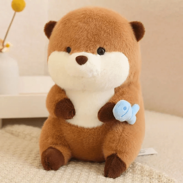 Otter Plush Toy Simple Showcase 