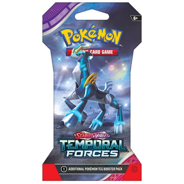 Pokémon TCG: Scarlet & Violet Temporal Forces | Assorted Sleeved Booster Pack Simple Showcase 