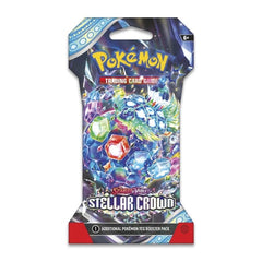Pokémon TCG: Scarlet & Violet Stellar Crown | Assorted Sleeved Booster Pack Simple Showcase 