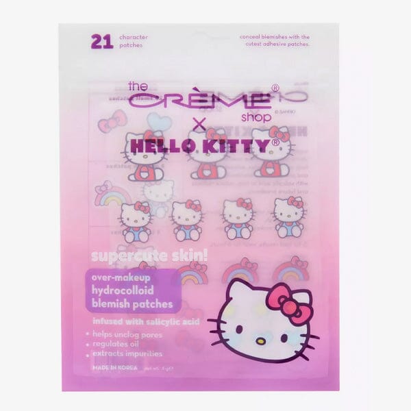 Hello Kitty x The Crème Shop Over-Makeup Blemish Patches Simple Showcase 