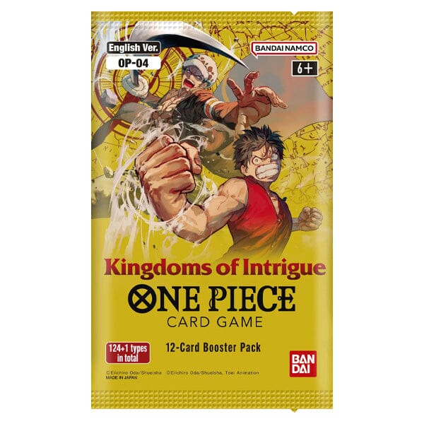 One Piece: Trading Cards Treasure Pack Set (4 x Boosters) English Version Simple One Piece 