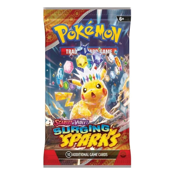 Pokémon TCG: Scarlet & Violet—Surging Sparks Booster (Assorted) Simple Pokémon 