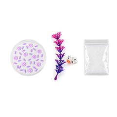 LIT Slime Animal Charms Collection Scented Slime Jar (7.1oz) Cow Blooms