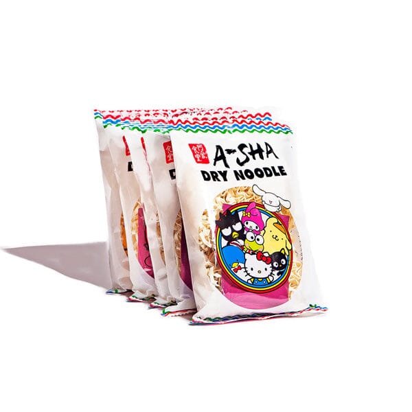 Hello Kitty x A-Sha My Melody Mandarin Noodles w/ Friendly Scallion Sauce (5 pk) Simple Showcase 