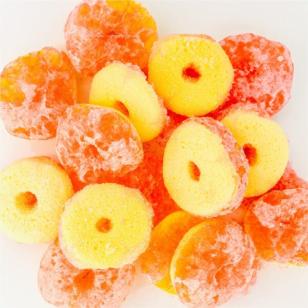 FreezYums! Freeze Dried Peach Ring Gummy Simple Showcase 