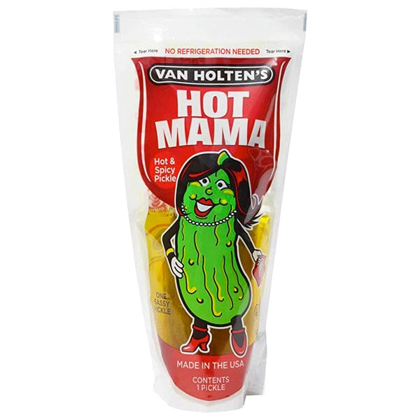 Van Holten's Pouched Pickle | Hot Mama: Hot & Spicy Pickle Simple Showcase 