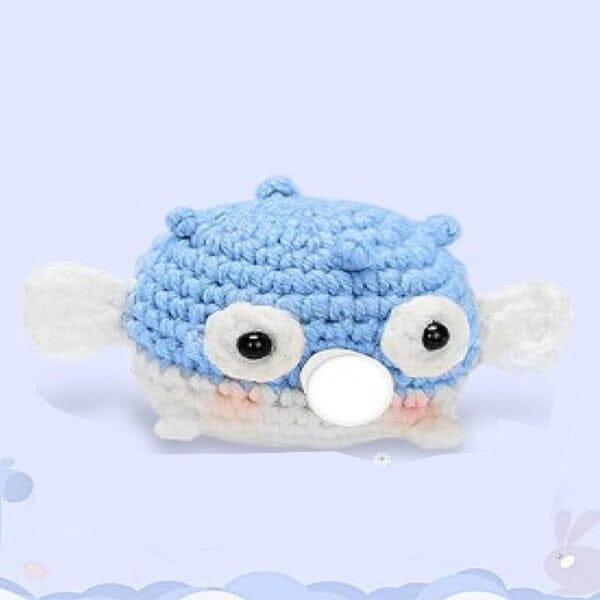 CalmiMates: Mini Emotional Support Crochet Plush Toy Collection (1pc) Multiple Styles Preorder Showcase Puffer Fish 