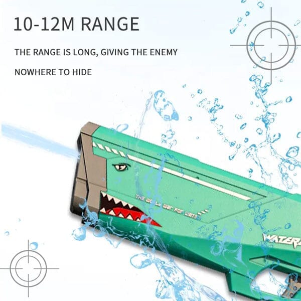 The SharkGusher: Shark Electric Water Gun | Ships Assorted Simple Showcase 