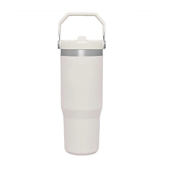 Hydri Ease 30oz Insulated Cup w/ Flip Straw (Multiple Colors) Simple Exclusive Rose Quartz 