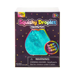 Sensory Toy Box: Squishy Glitter Dream Drops Stress Relief Fidget Toy (1pc)