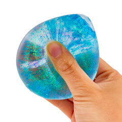 Sensory Toy Box: Squishy Glitter Dream Drops Stress Relief Fidget Toy (1pc)