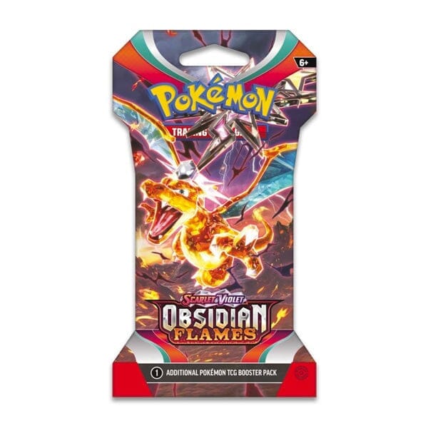 Pokémon TCG: Scarlet & Violet | Obsidian Flames Sleeved Booster | Ships Assorted Simple Showcase 