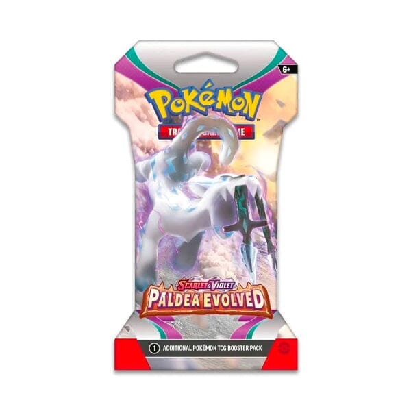 Pokémon TCG: Scarlet & Violet | Paldea Evolved Sleeved Booster | Ships Assorted Simple Showcase 