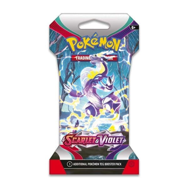 pokemon booster pack sleeve Scarlet & Violet