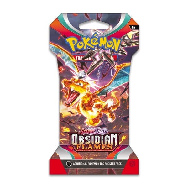 Pokémon TCG: Scarlet & Violet | Obsidian Flames Sleeved Booster | Ships Assorted Simple Showcase 