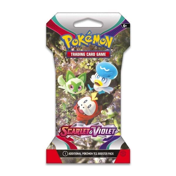 Pokemon Scarlet & Violet Sleeved Booster Pack Pokemon Scarlet & Violet Sleeved Booster Pack