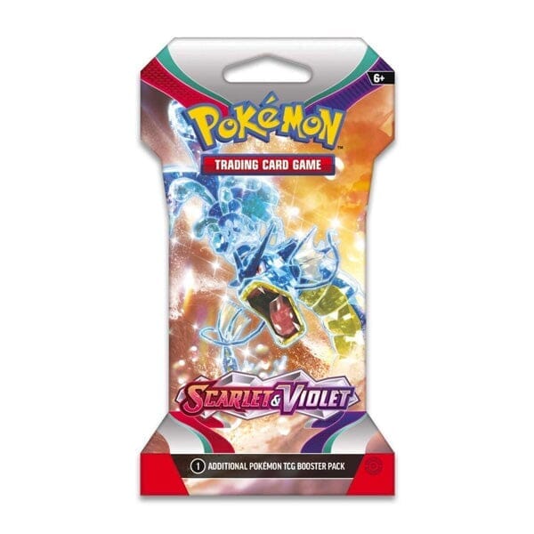 Pokémon TCG: Scarlet & Violet Booster Sleeve | Ships Assorted Simple Showcase 