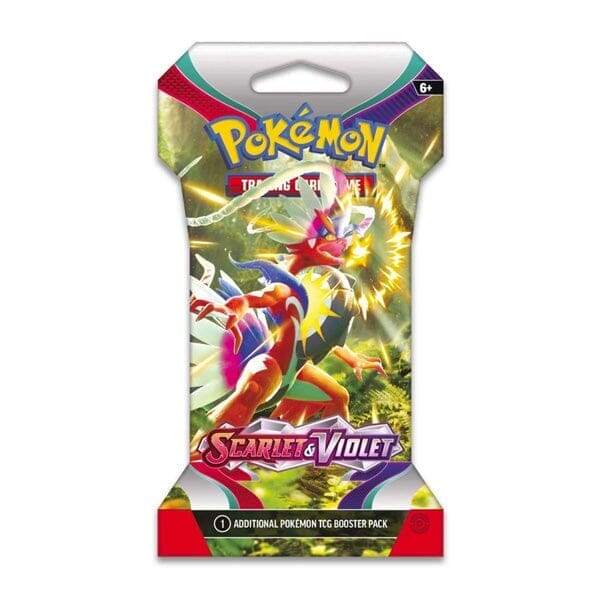 Pokémon TCG: Scarlet & Violet Booster Sleeve | Ships Assorted Simple Showcase 