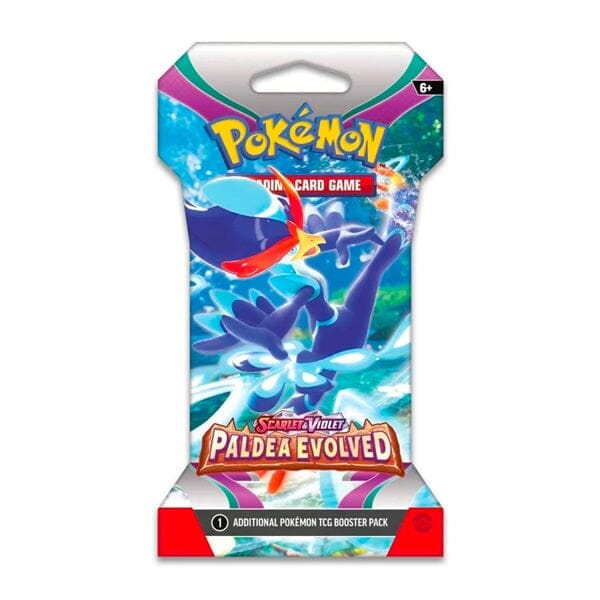 Pokémon TCG: Scarlet & Violet | Paldea Evolved Sleeved Booster | Ships Assorted Simple Showcase 