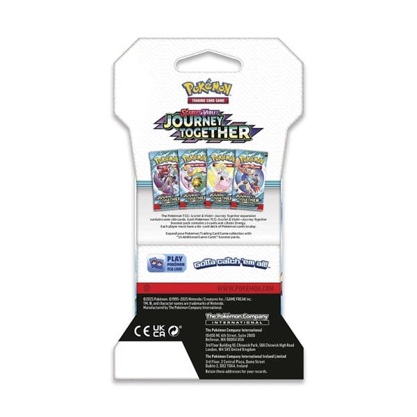 Pokémon TCG: Scarlet & Violet Journey Together Sleeved Booster (1 Pack 10 Cards) Simple Pokémon 