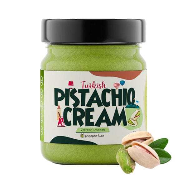 Peppertux: Vegan Pistachio Cream 7oz Simple Showcase 