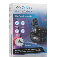 Sonic Vibes Clip-On Earbuds - Squeezable Earbuds Preorder Showcase 