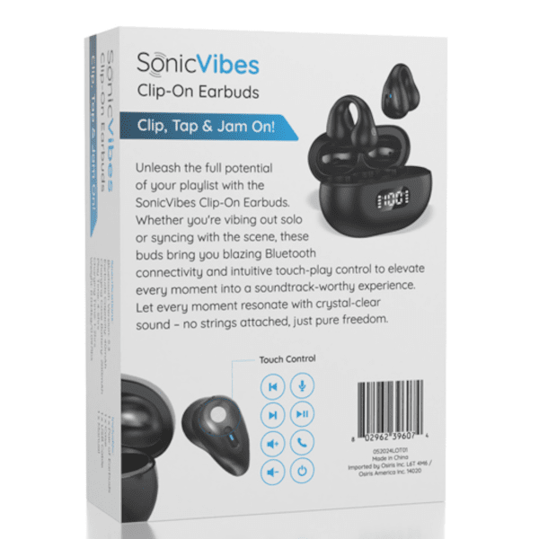 Sonic Vibes Clip-On Earbuds - Squeezable Earbuds Preorder Showcase 