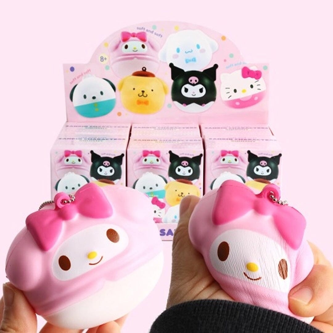 Sanrio: Hello Kitty & Friends Squishy Keyring Collectible Blind Box Simple Hello Kitty 
