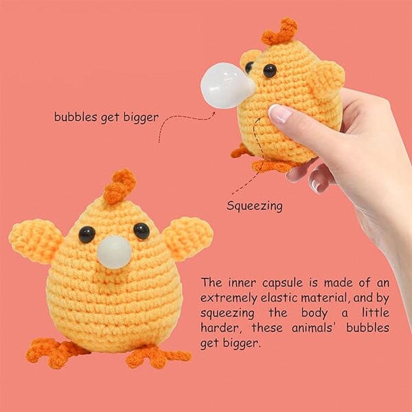 CalmiMates: Mini Emotional Support Crochet Plush Toy Collection (1pc) Multiple Styles Preorder Showcase 