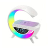 Sonic Vibes: 3-in-1 Bluetooth Speaker w/ Charger & Digital Clock (Multiple Colors)