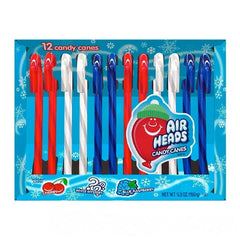 Novelty-Flavoured Candy Cane 12-Packs | NEW Flavours! Simple Showcase AirHeads (3 Flavors) 