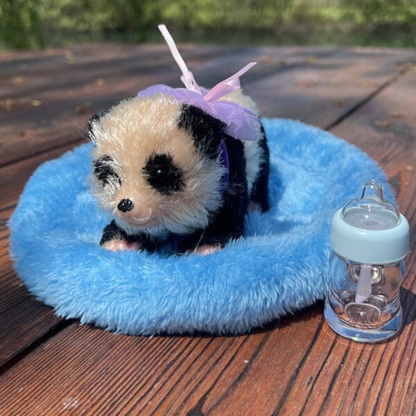 TrueHeart Treasures Reborn Animals: Realistic Mini Silicone Newborn Baby Animals (Multiple Styles) Simple Showcase 