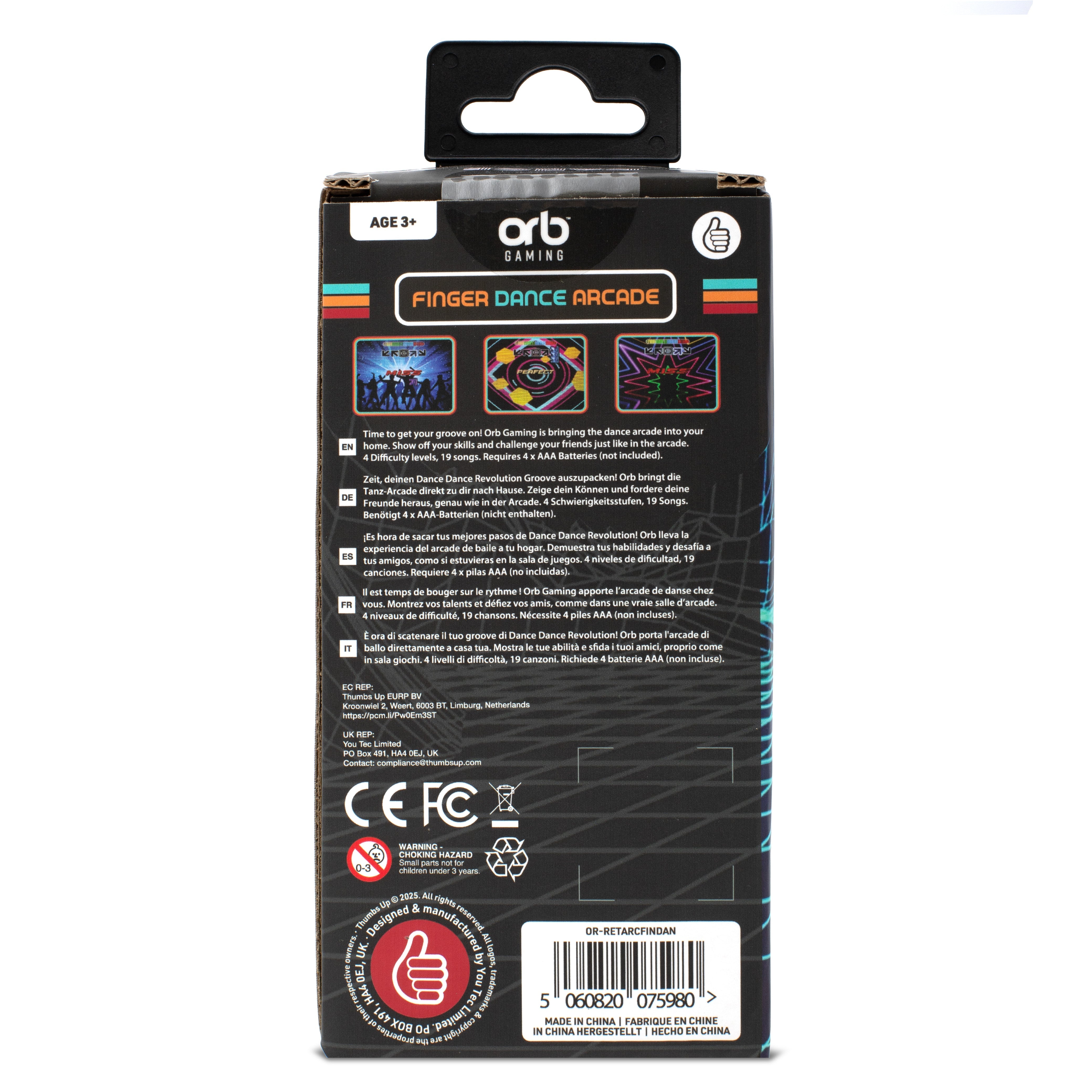 Orb: Mini Finger Dance Arcade Machine Showcase 