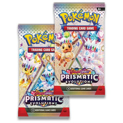 Pokémon TCG: Scarlet & Violet 8.5 Prismatic Evolutions Two-Pack Blister w/ Coin Simple Pokémon 