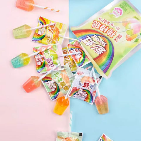 Skittles Fruit Tea Lollipops (China)