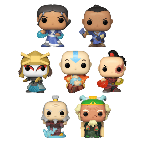 Funko Bitty Pop! Avatar: The Last Airbender 4-Pack (Ship Assorted) Simple Funko 